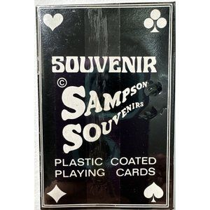 Samp souvenirs sealed plastic coated playing cards Of London From Britain